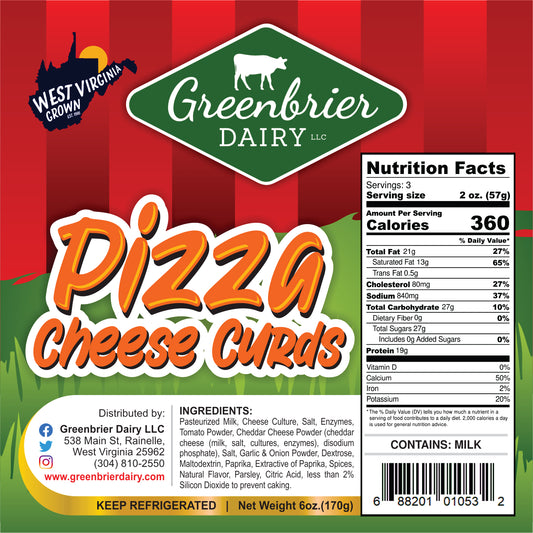 Pizza Cheese Curds