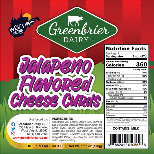 Jalapeño Cheese Curds